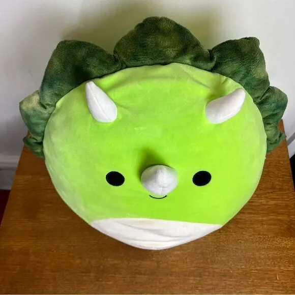 Squishmallows Tristan The Triceratops 16 inch Plush Toy